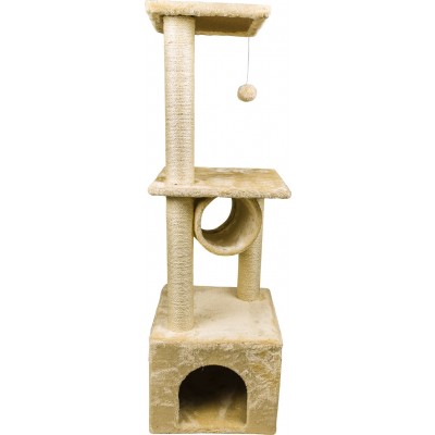 פטסלנד - מתקן גירוד לחתולים 3 קומות כולל בתי מסתור פטס פרוג'קט