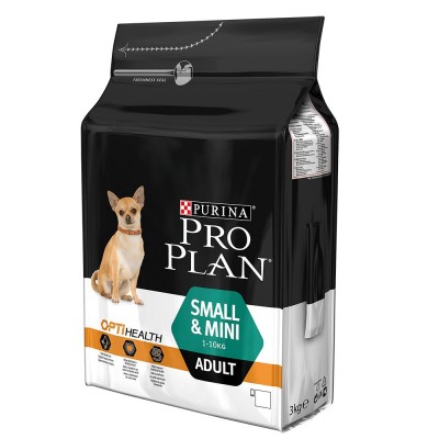 פרו פלאן לכלבים קטנים וקטנים מאוד 3 ק"ג - pro plan OPTI-HEALTH