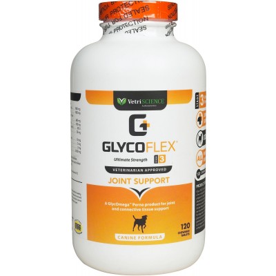 גליקו פלקס GLYCO FLEX 3 לתמיכה ושמירה על המפרקים לכלב 90 טבליות