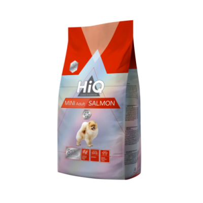 HIQ כלב בוגר מיני סלמון 7 ק”ג