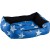 פטסלנד - מיטה מכותנה לכלב פטס פרוג'קט - כחול כוכבים