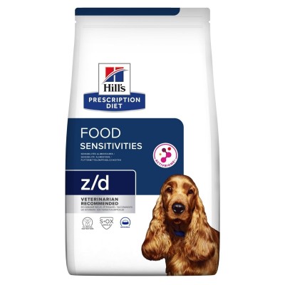הילס מזון רפואי היפואלרגני לכלב הסובל מאלרגיות - 10 ק"ג - Hills z/d